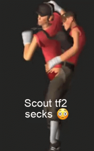Team Fortress 2 Scout Carrying Another Scout