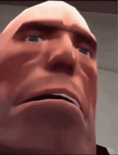 Team Fortress Character Heavy Doing The Rock Eyebrow Meme GIF