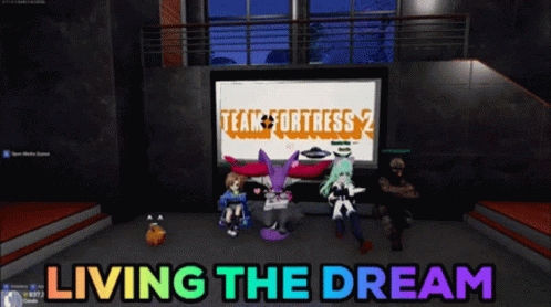 Team Fortress Living The Dream GIF