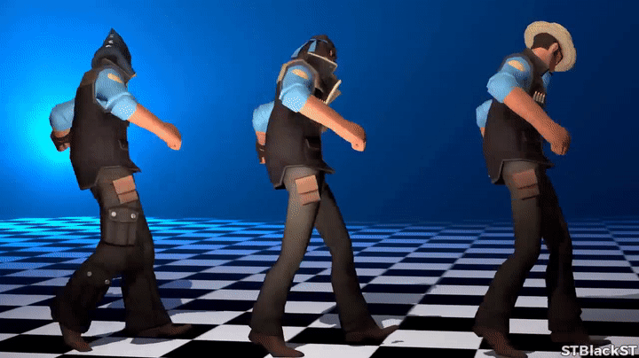 Team Fortress Sniper Dance GIF