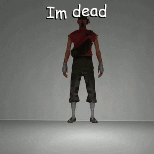 Team Fortress Video Game Vanishing Death GIF