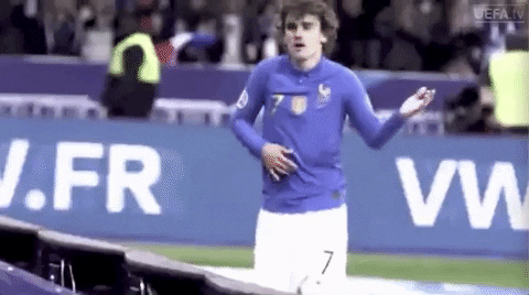 Team France Antoine Griezmann Dancing GIF