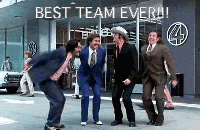 Anchorman 2 Best Team Ever GIF