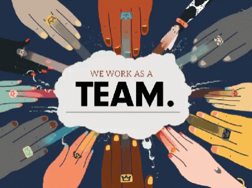 We Work As A Team GIF