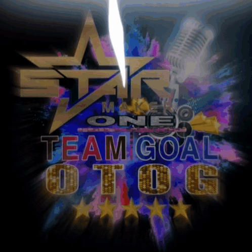 Team Goal Otog Poster with Microphone
