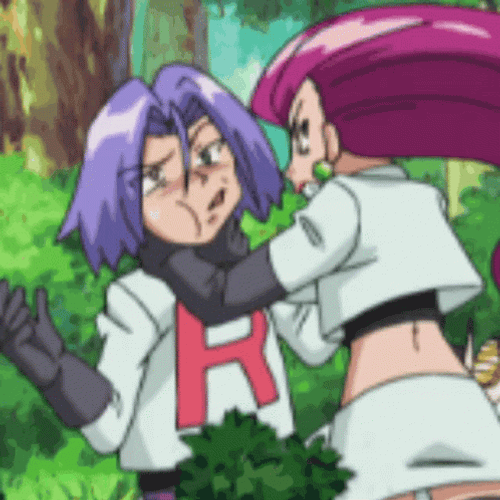 Team Rocket Jessie Choke James GIF