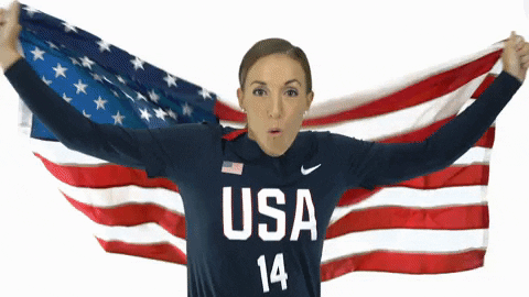 Team Usa Flag GIF
