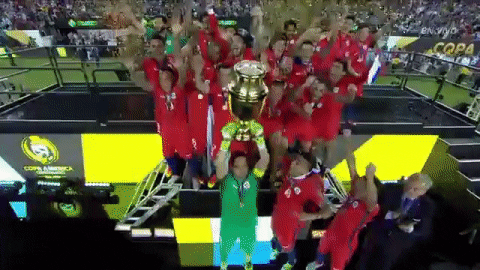 Team Winning Trophy Celebration GIF