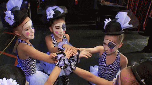 Mini Mayhem Dance Group Team Work GIF