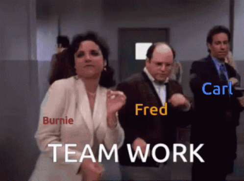 Team Work Dance High Five GIF