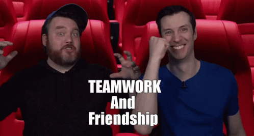 Teamwork Friendship Previewed Adam Jay GIF
