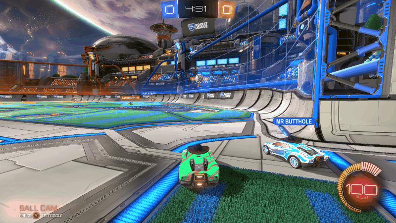 Teamwork In Rocket League GIF