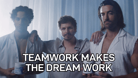 Teamwork Makes The Dream Michael Cera GIF