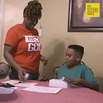 Teamwork Makes The Dream Work High Five Mom GIF