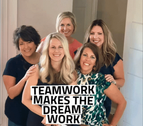 Teamwork Makes The Dream Work Meme GIF