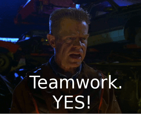 Teamwork Makes The Dream Work Paul Kirby GIF