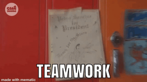 Teamwork Meme Guy Does It GIF