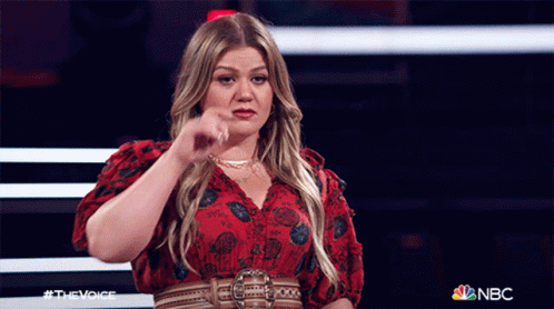 Wiping Tears Kelly Clarkson GIF