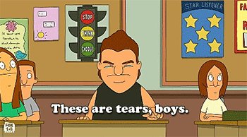 Tears Boys Cartoon
