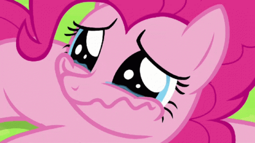 Tears Pinkie Pie My Little Pony GIF