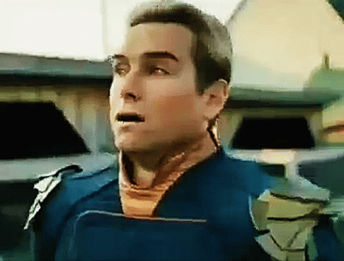 Teary Eyed Deep Breath GIF