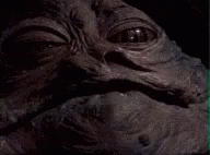 Teary Eyed Jabba The Hut GIF
