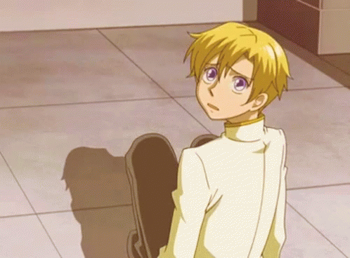 Teary Eyed Tamaki Suoh Left Out GIF