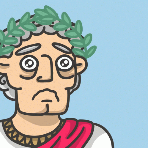 Teary Eyes Caesar GIF