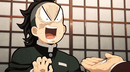 Teases Genya Terrifying Abilities GIF