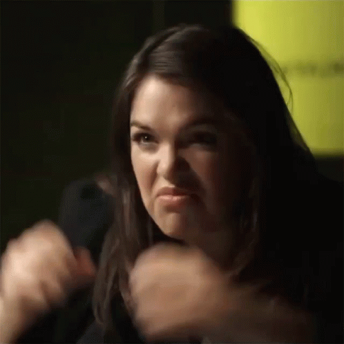 Teasing Mock Face Sharzad Kiadeh GIF