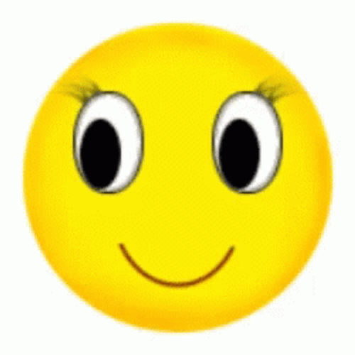 Teasing Wink Smiley Face Emoji GIF