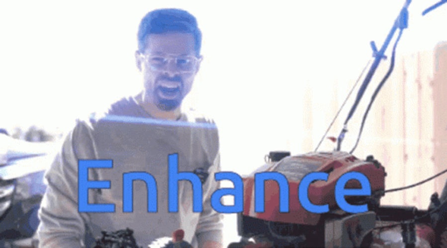 Tech Guy Enhance  GIF