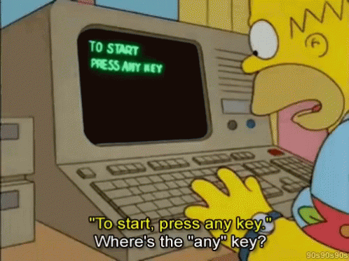 Technical Difficulties Homer Simpson GIF