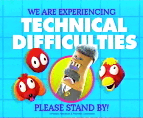 Technical Difficulties Pepperman Doodles GIF