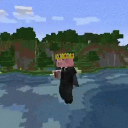 Technoblade Grooving In Suit GIF