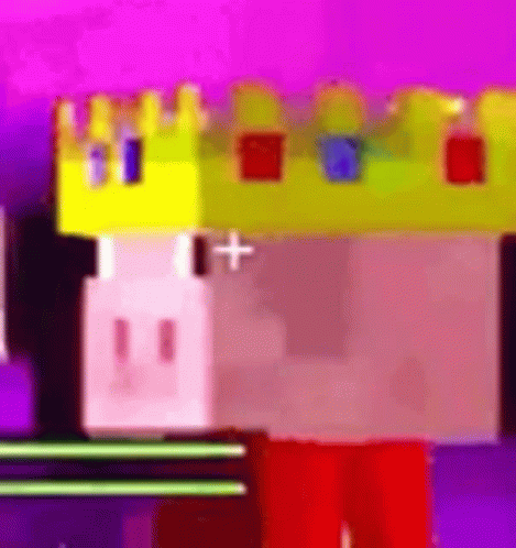 Technoblade Minecraft Looking Around GIF