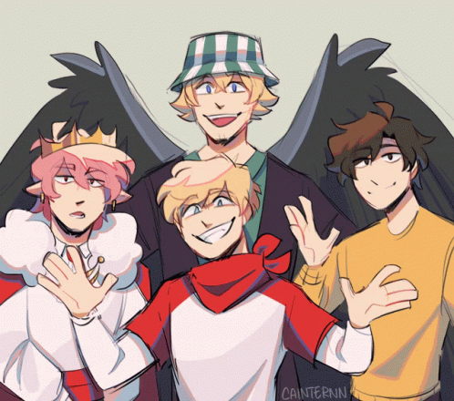 Technoblade With Soldiers Poet King GIF