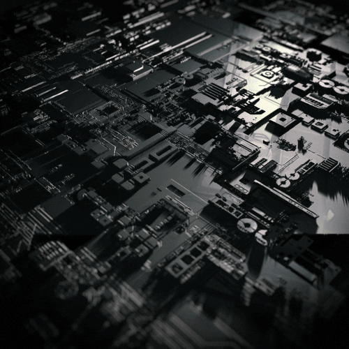 Technology Circuit Board GIF