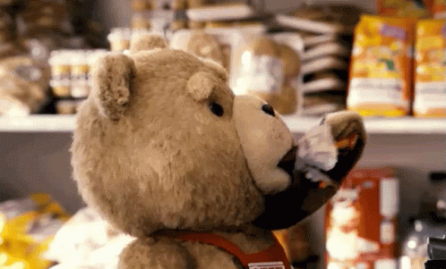 Ted Eating Food GIF