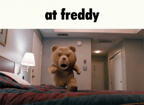 Ted At Freddy Running GIF