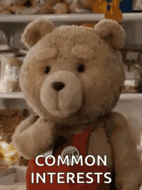Ted Bear Common Interests GIF