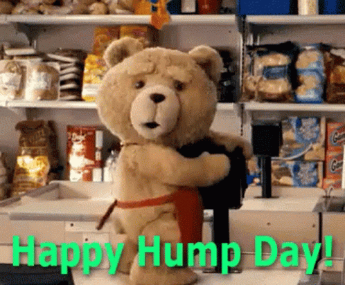 Ted Happy Hump Day Meme GIF