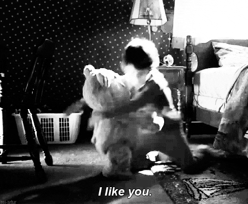 Ted I Like You Hug GIF