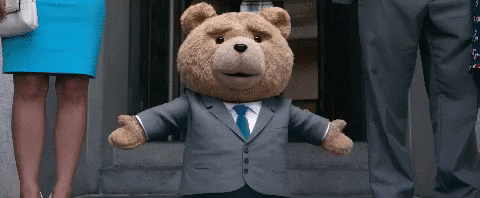 Ted In Suit GIF