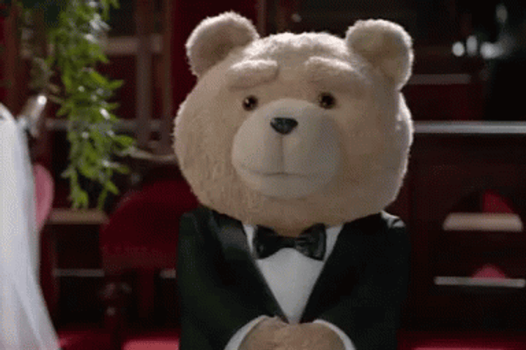 Ted In Wedding GIF