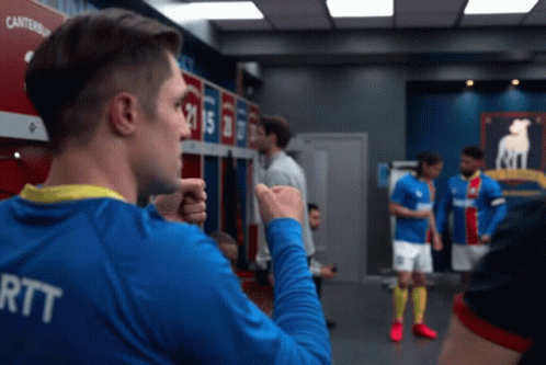 Ted Lasso Phil Dunster Imagination Running GIF