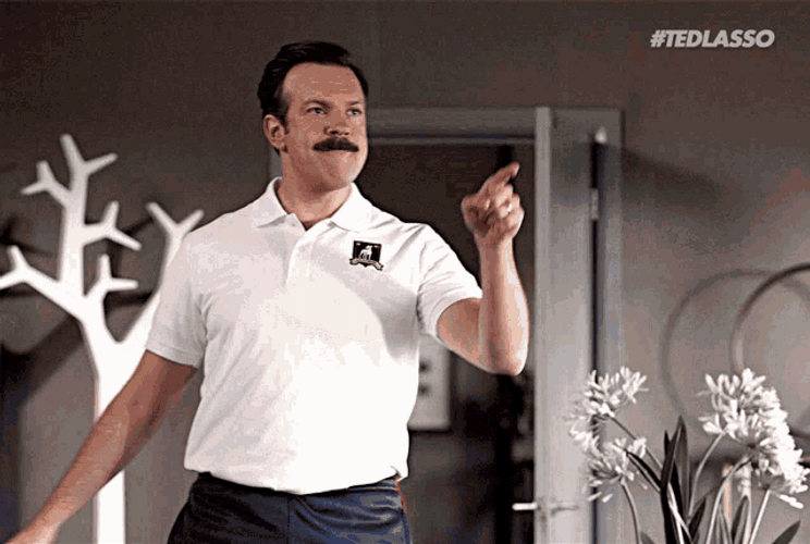 Ted Lasso Yes GIF