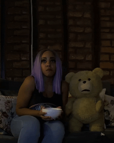 Ted Movie Scared GIF