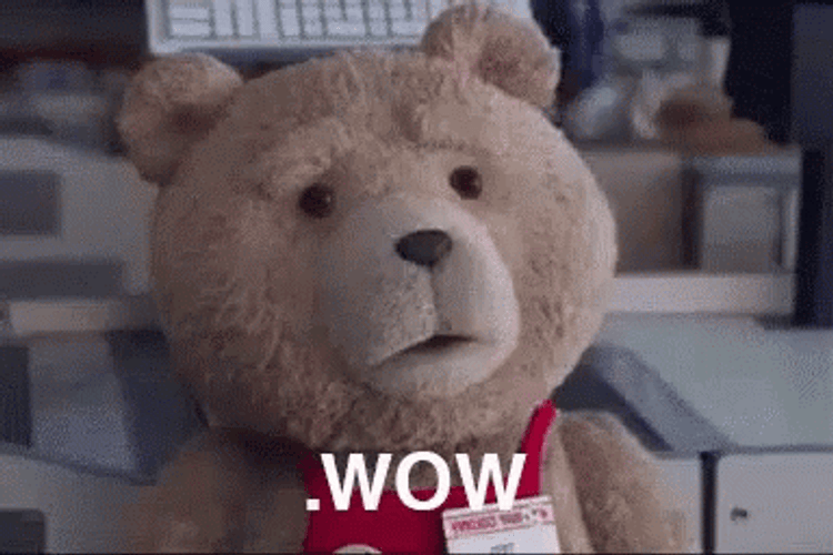 Ted Saying Wow GIF