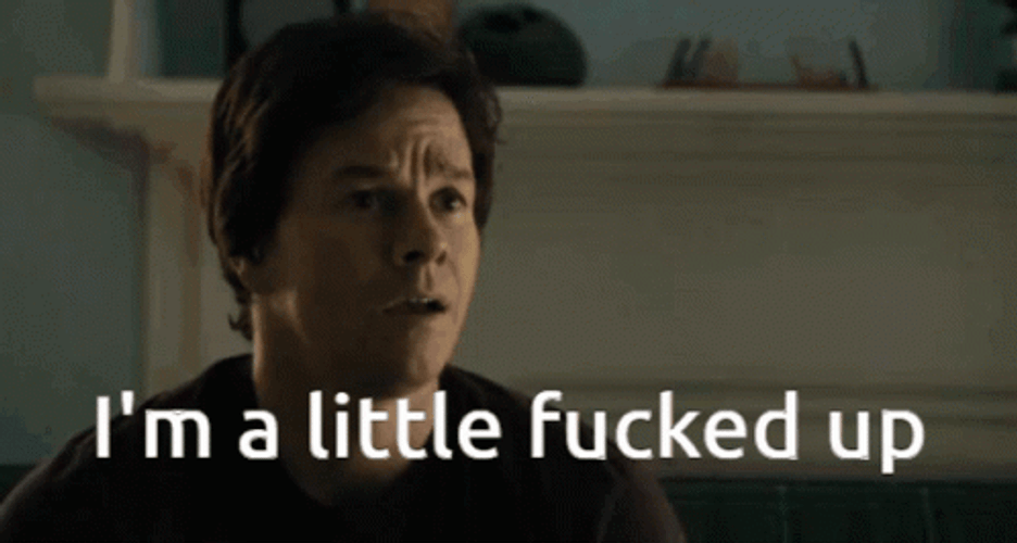 Ted Scared Messed Up GIF